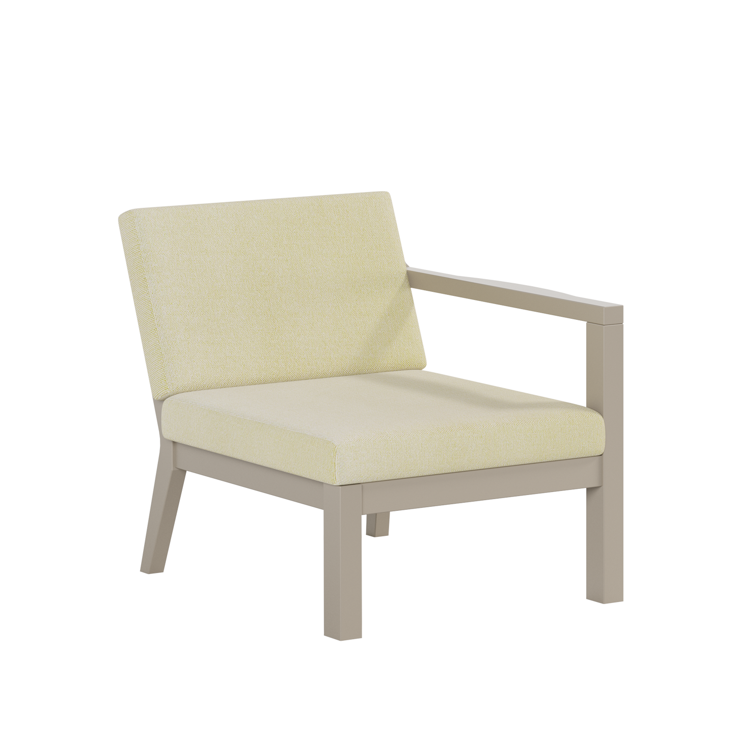 Polybird P101 Breeze Deep Seat Sectional Piece Left Chair - LEAD TIME TO SHIP 5 BUSINESS DAYS OR LESS