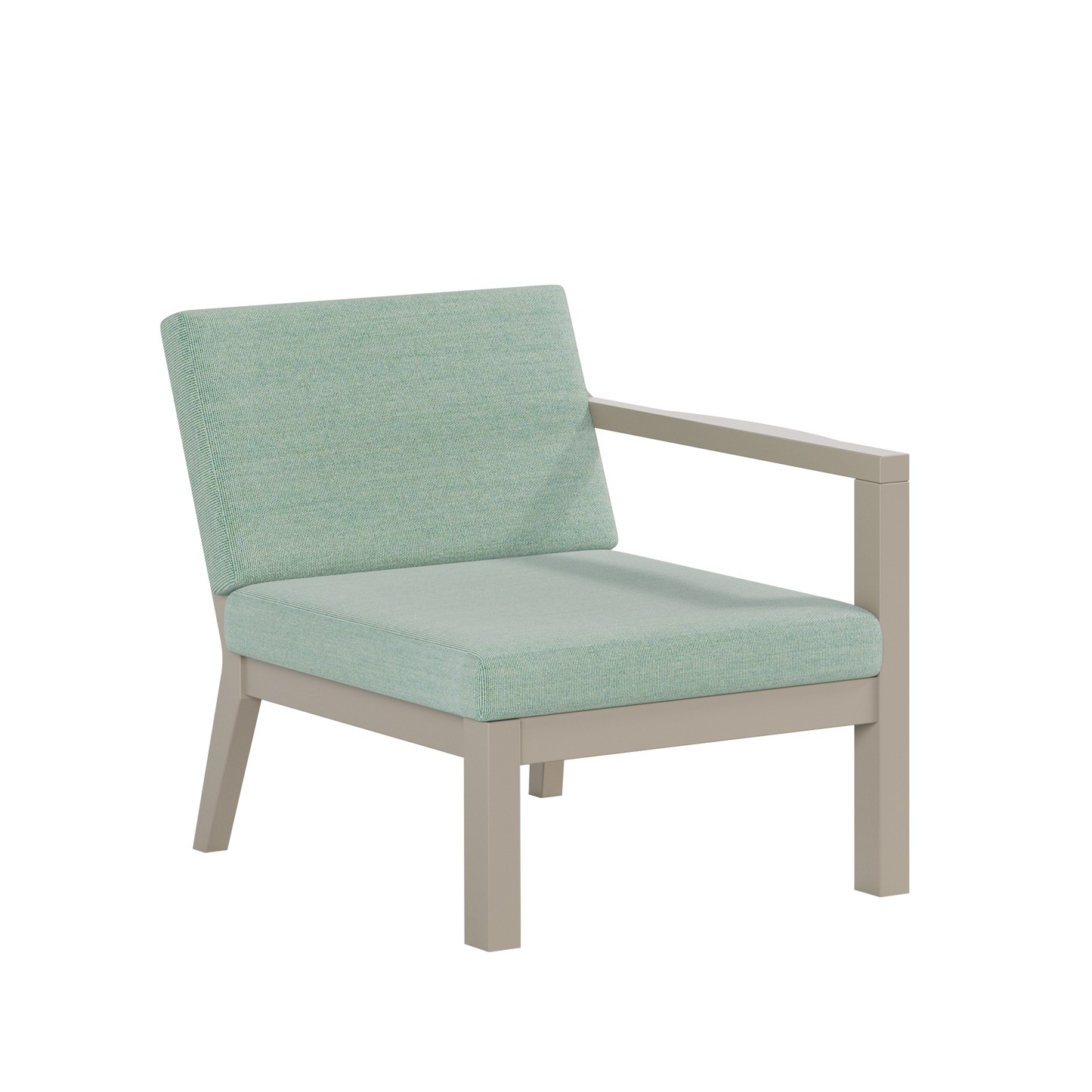 Polybird P101 Breeze Deep Seat Sectional Piece Left Chair - LEAD TIME TO SHIP 5 BUSINESS DAYS OR LESS