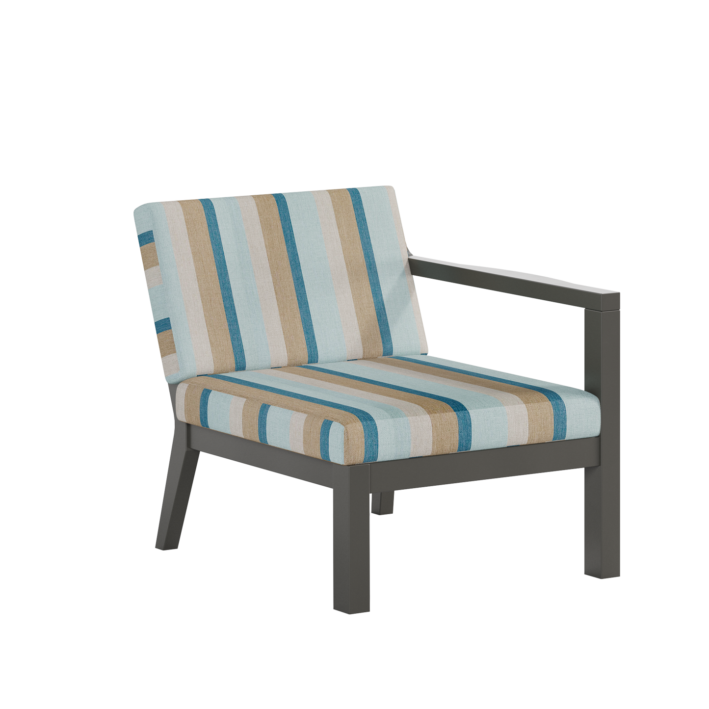 Polybird P101 Breeze Deep Seat Sectional Piece Left Chair - LEAD TIME TO SHIP 5 BUSINESS DAYS OR LESS