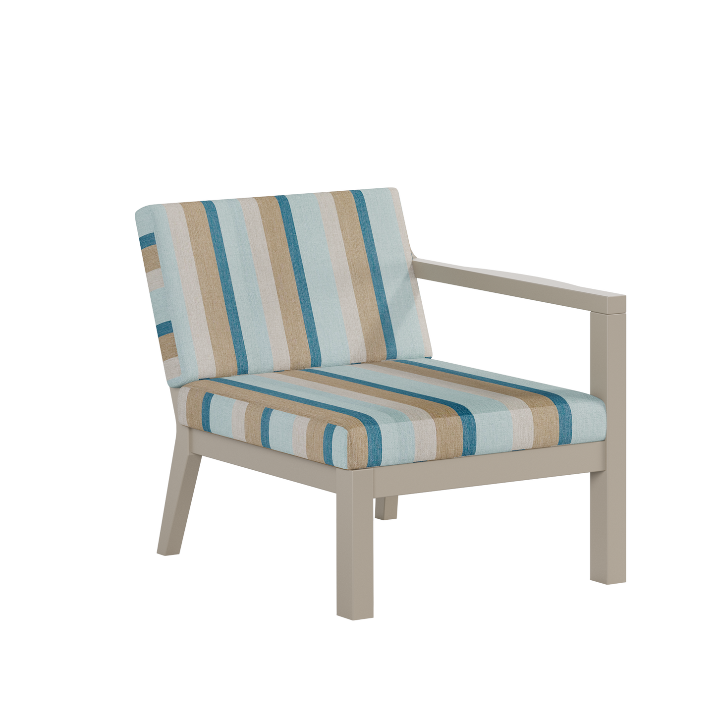 Polybird P101 Breeze Deep Seat Sectional Piece Left Chair - LEAD TIME TO SHIP 5 BUSINESS DAYS OR LESS