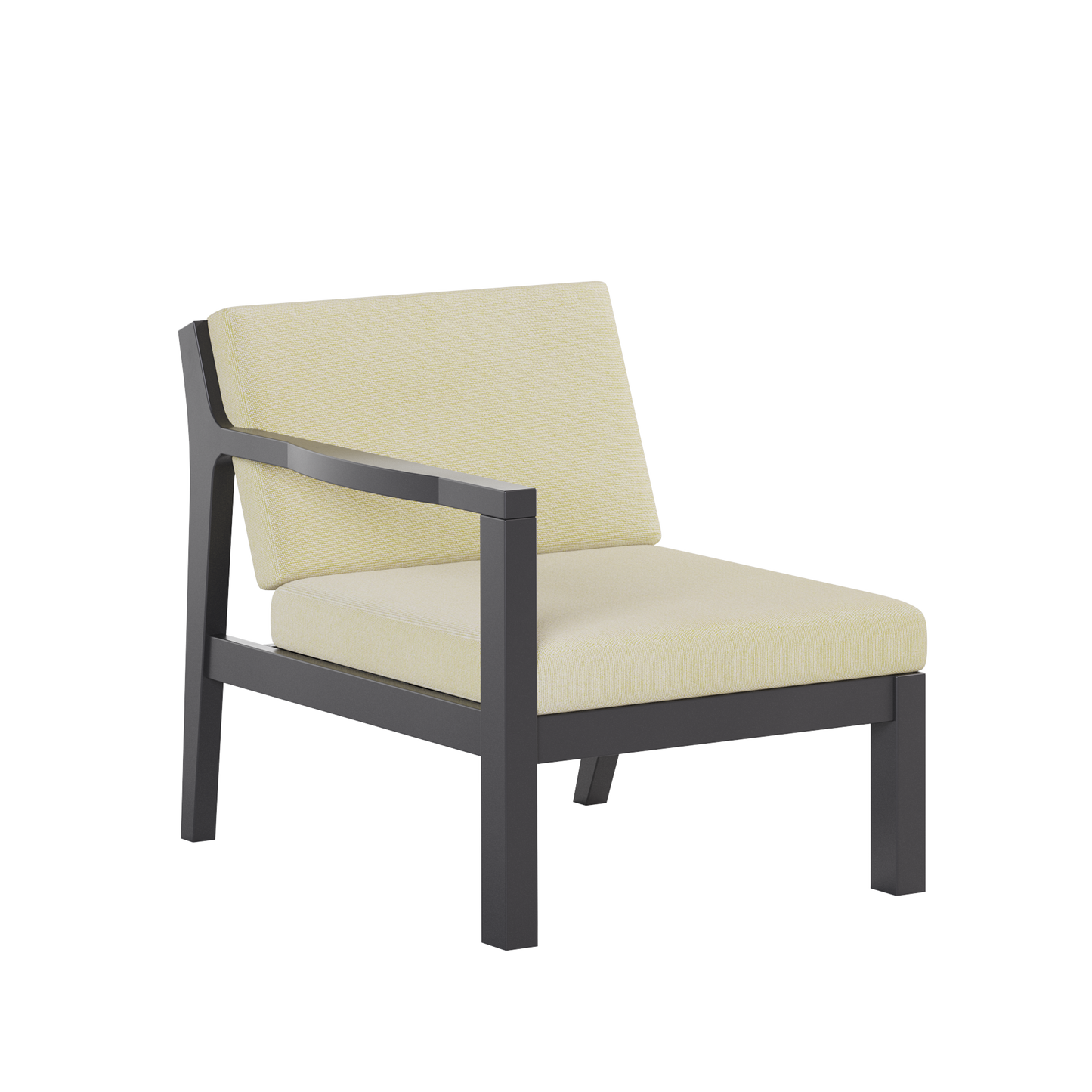 Polybird P102 Breeze Deep Seat Sectional Piece Right Chair - LEAD TIME TO SHIP 5 BUSINESS DAYS OR LESS