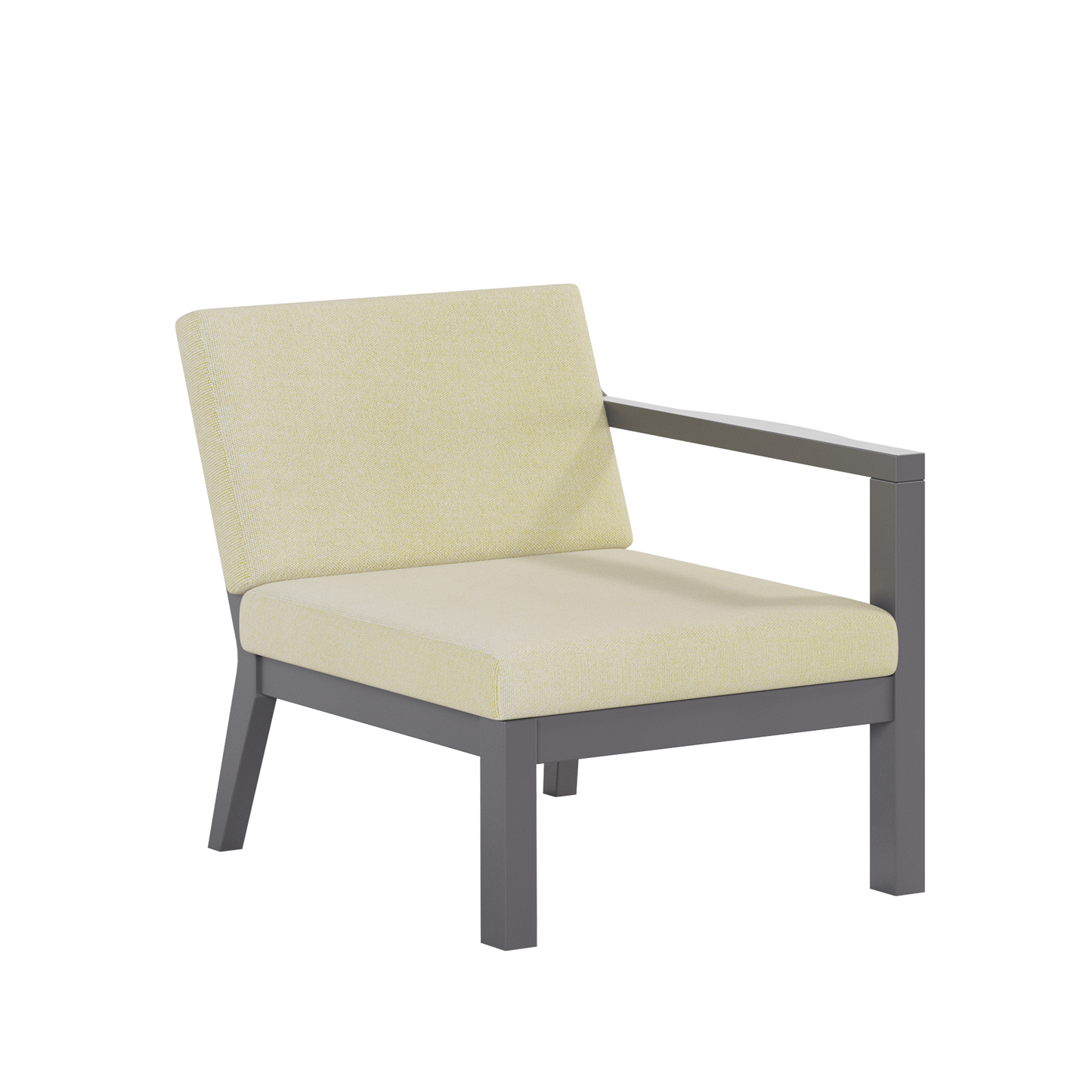 Polybird P101 Breeze Deep Seat Sectional Piece Left Chair - LEAD TIME TO SHIP 5 BUSINESS DAYS OR LESS