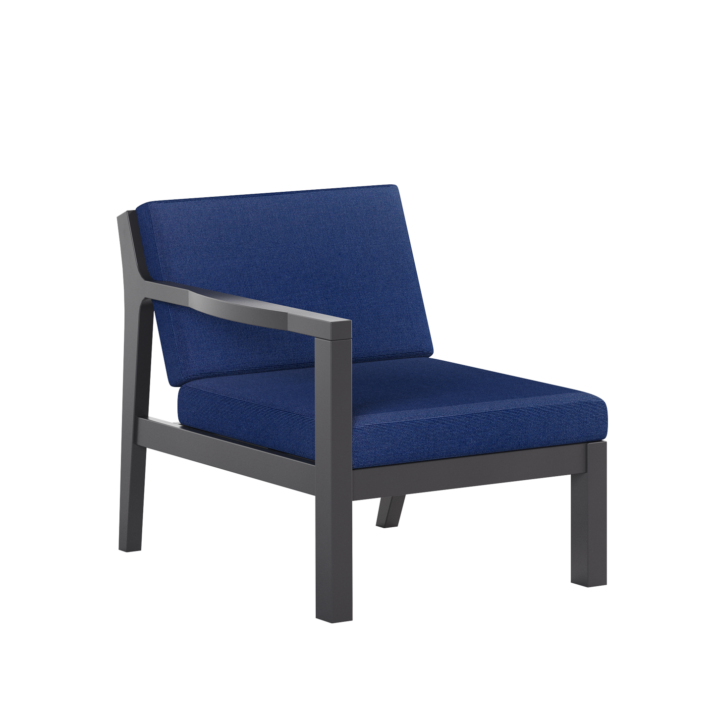 Polybird P102 Breeze Deep Seat Sectional Piece Right Chair - LEAD TIME TO SHIP 5 BUSINESS DAYS OR LESS