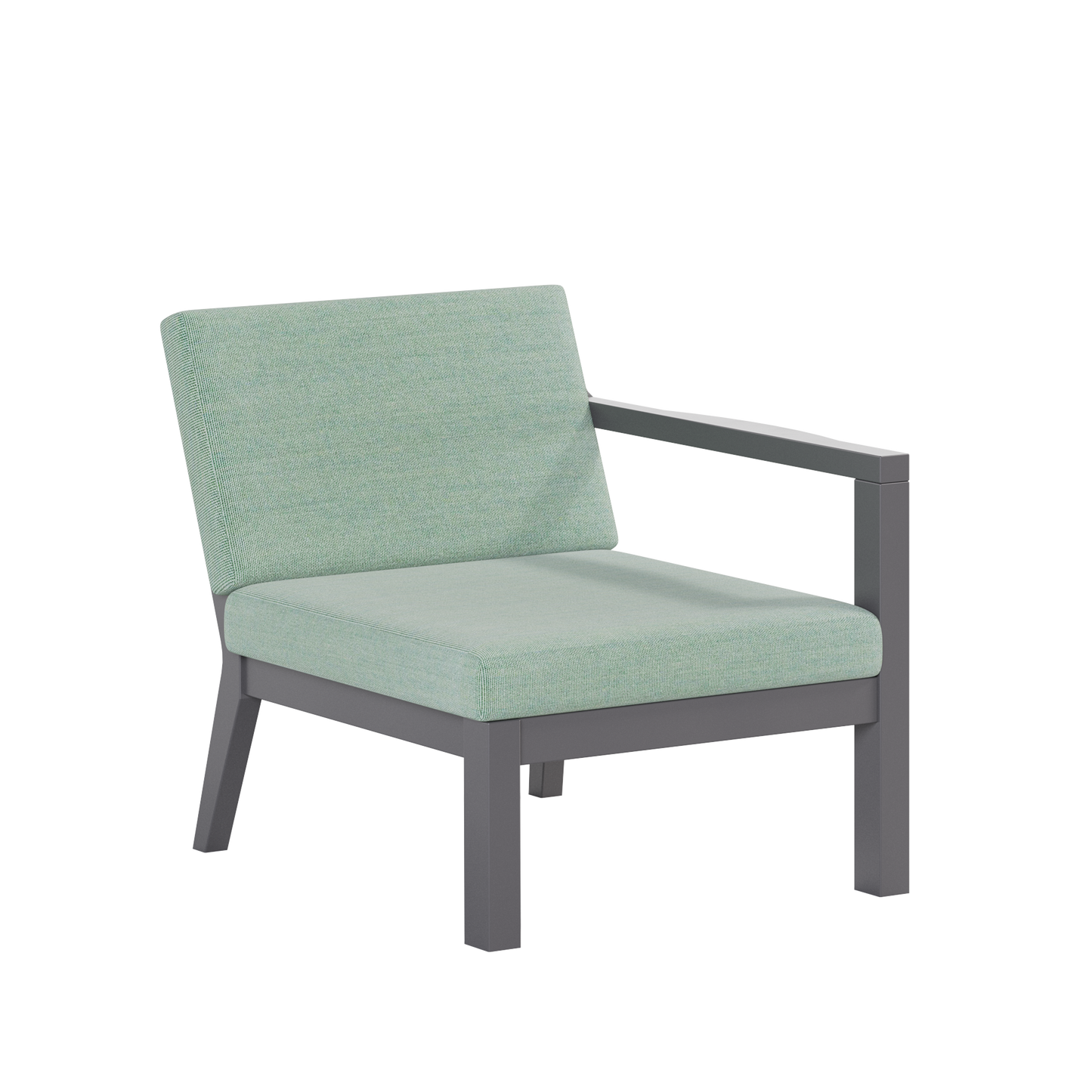 Polybird P101 Breeze Deep Seat Sectional Piece Left Chair - LEAD TIME TO SHIP 5 BUSINESS DAYS OR LESS