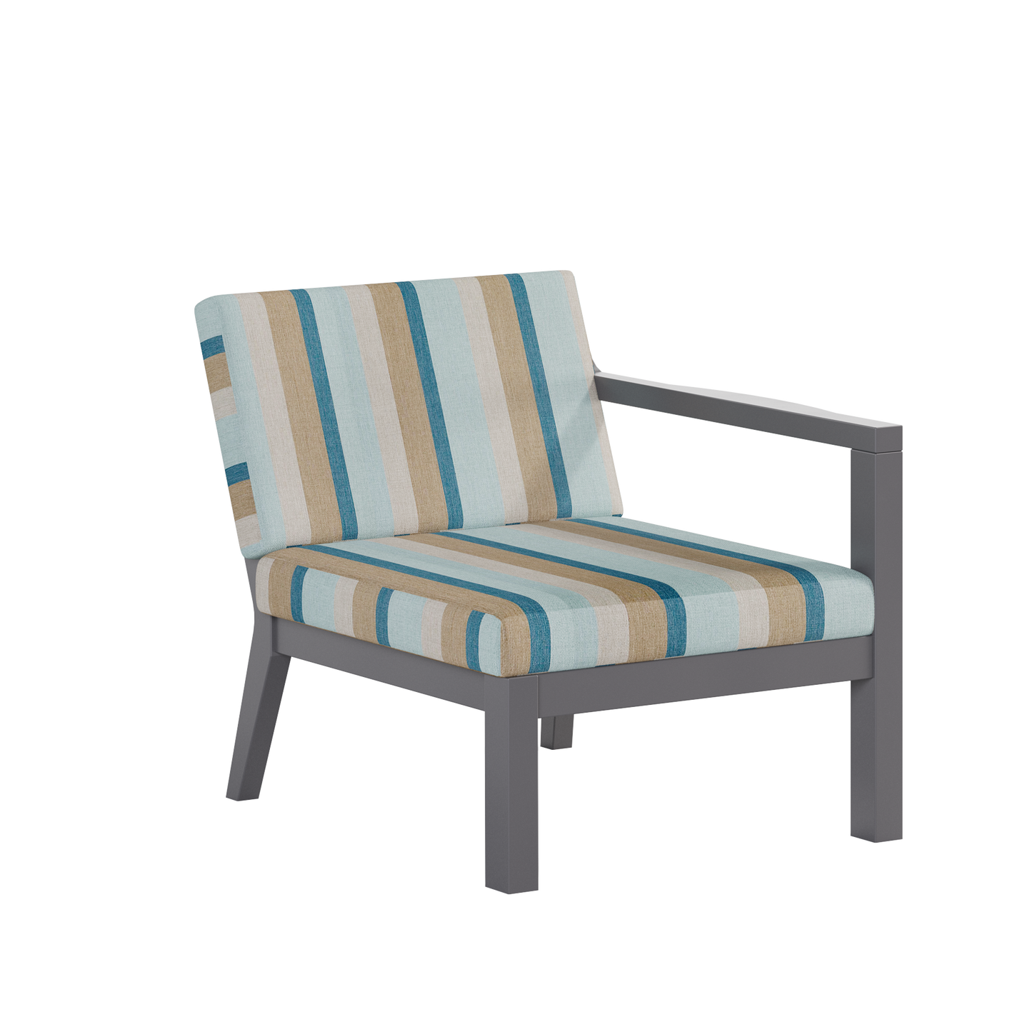 Polybird P101 Breeze Deep Seat Sectional Piece Left Chair - LEAD TIME TO SHIP 5 BUSINESS DAYS OR LESS