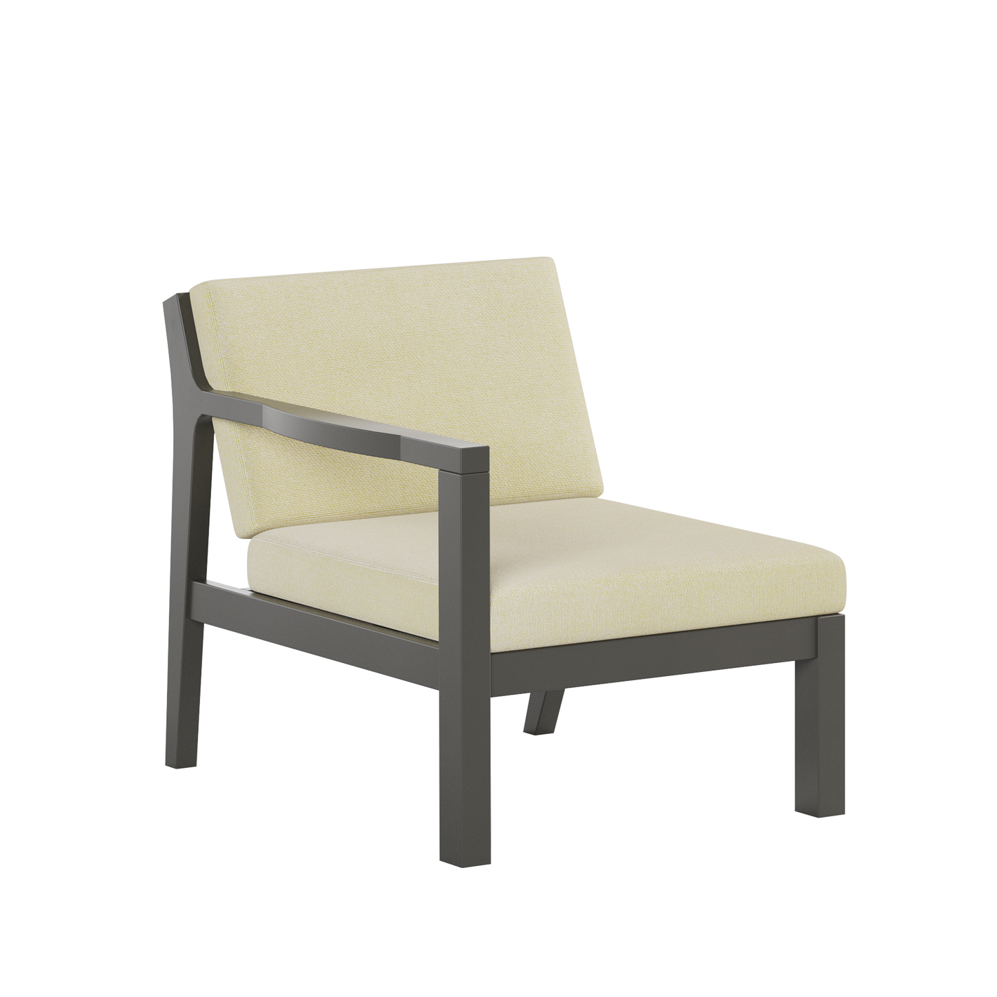 Polybird P102 Breeze Deep Seat Sectional Piece Right Chair - LEAD TIME TO SHIP 5 BUSINESS DAYS OR LESS