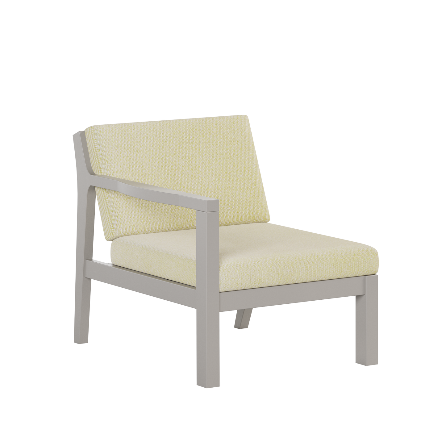 Polybird P102 Breeze Deep Seat Sectional Piece Right Chair - LEAD TIME TO SHIP 5 BUSINESS DAYS OR LESS