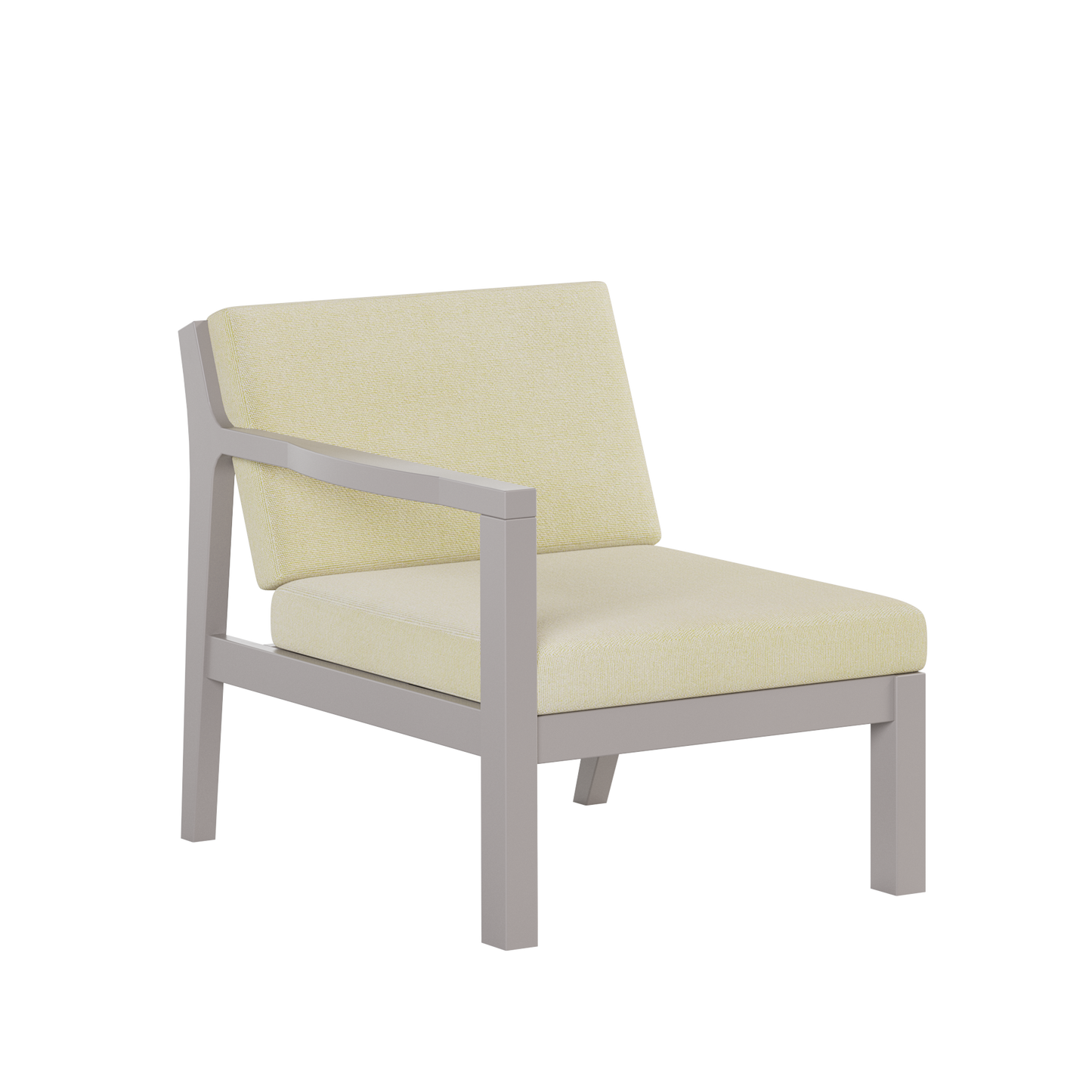 Polybird P102 Breeze Deep Seat Sectional Piece Right Chair - LEAD TIME TO SHIP 5 BUSINESS DAYS OR LESS