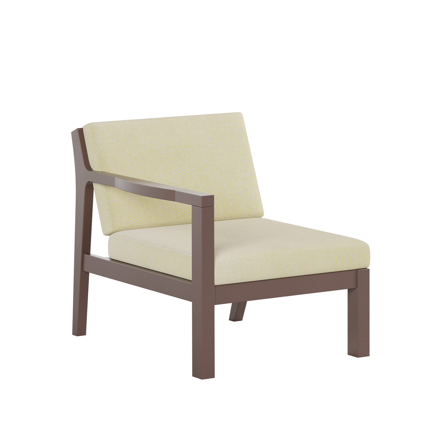 Polybird P102 Breeze Deep Seat Sectional Piece Right Chair - LEAD TIME TO SHIP 5 BUSINESS DAYS OR LESS