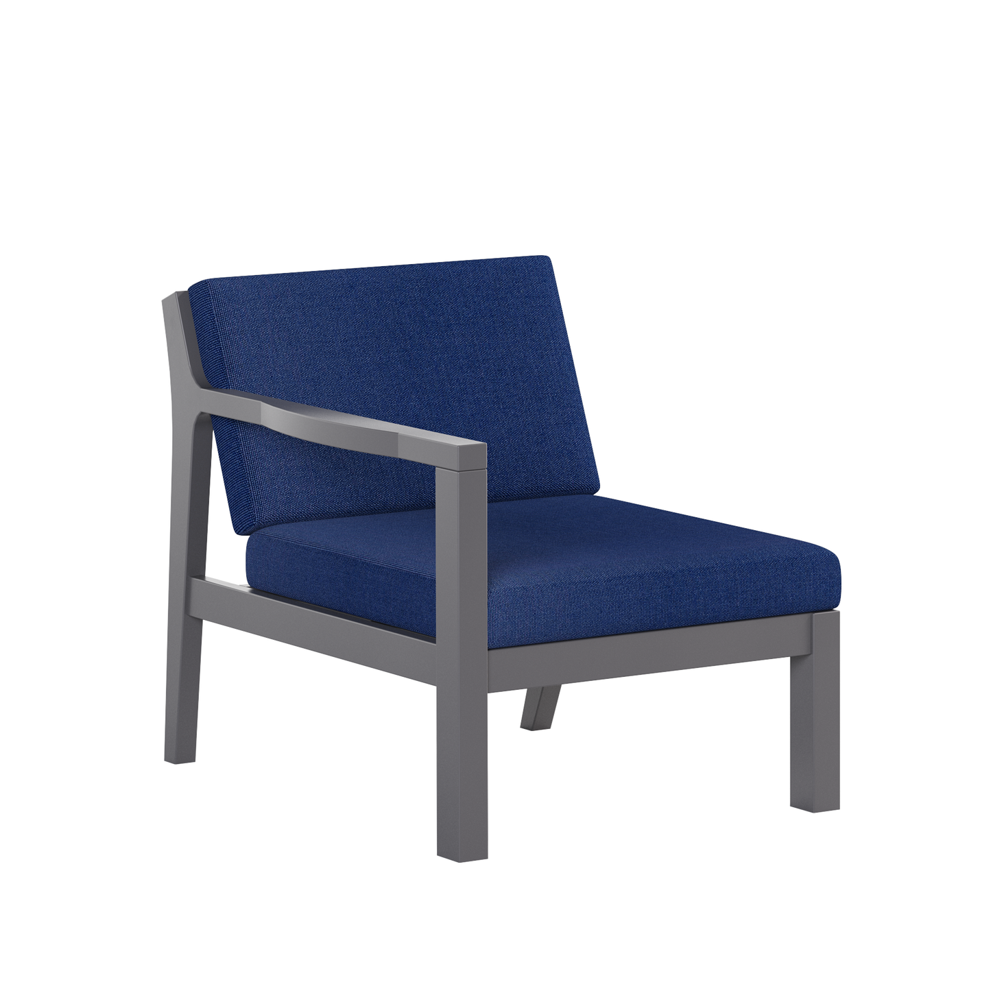 Polybird P102 Breeze Deep Seat Sectional Piece Right Chair - LEAD TIME TO SHIP 5 BUSINESS DAYS OR LESS