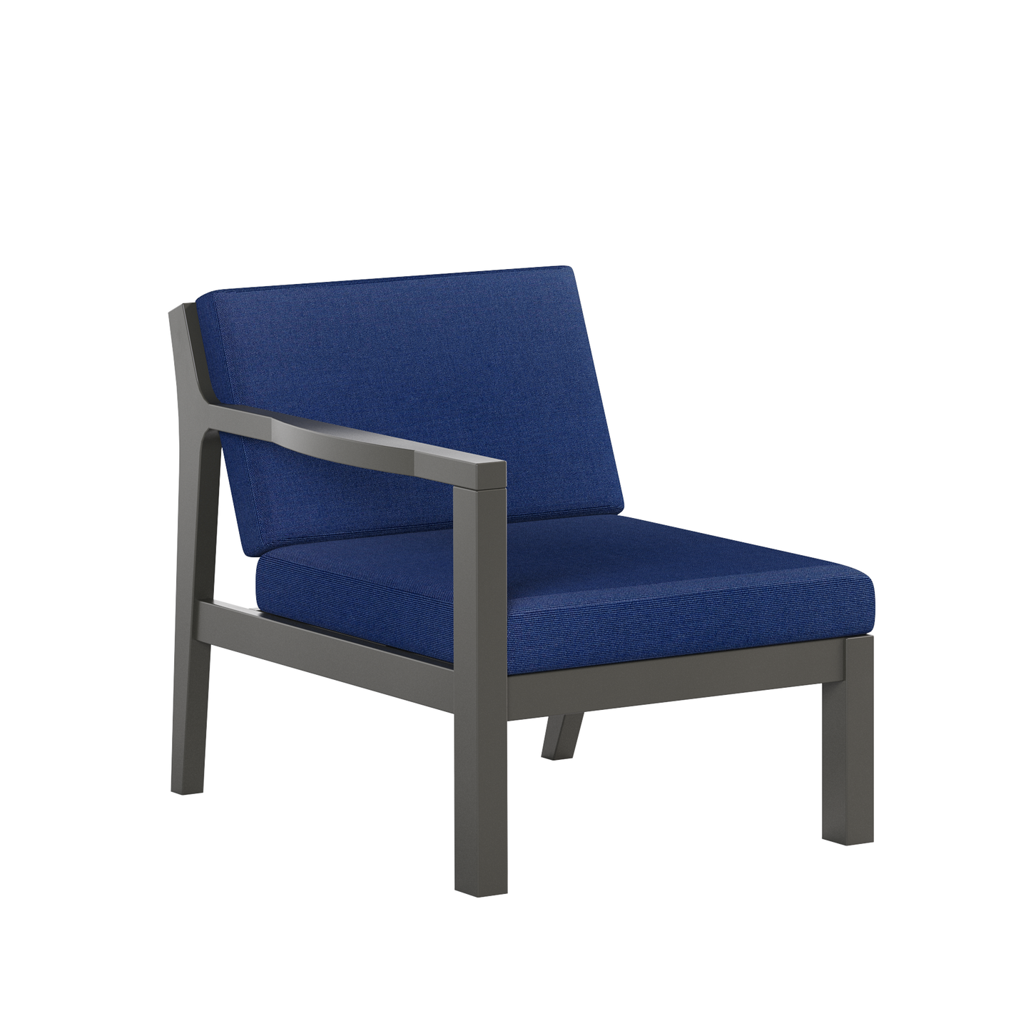 Polybird P102 Breeze Deep Seat Sectional Piece Right Chair - LEAD TIME TO SHIP 5 BUSINESS DAYS OR LESS