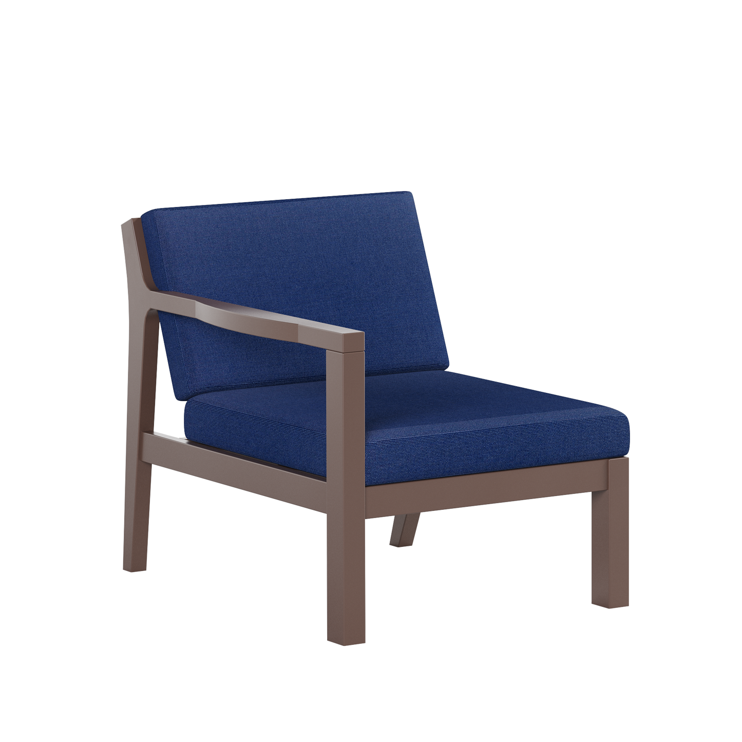 Polybird P102 Breeze Deep Seat Sectional Piece Right Chair - LEAD TIME TO SHIP 5 BUSINESS DAYS OR LESS