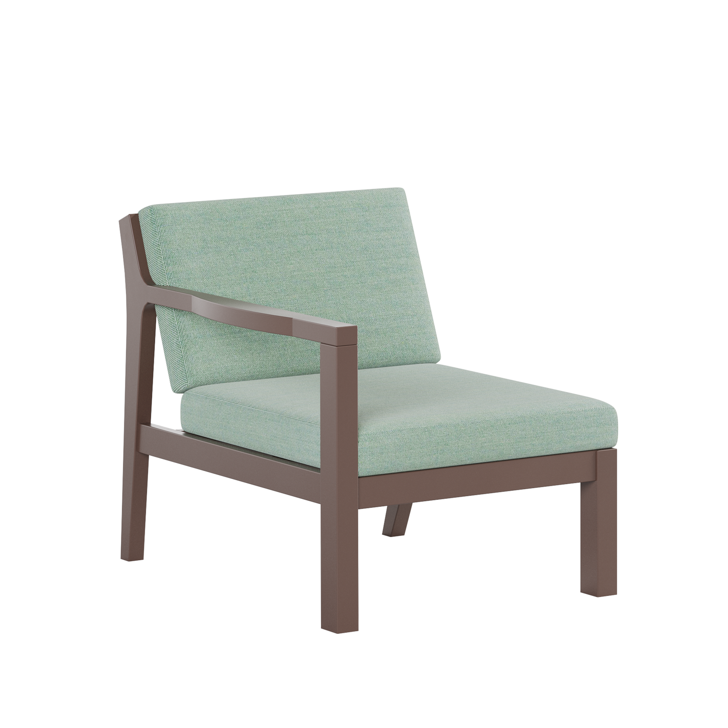 Polybird P102 Breeze Deep Seat Sectional Piece Right Chair - LEAD TIME TO SHIP 5 BUSINESS DAYS OR LESS