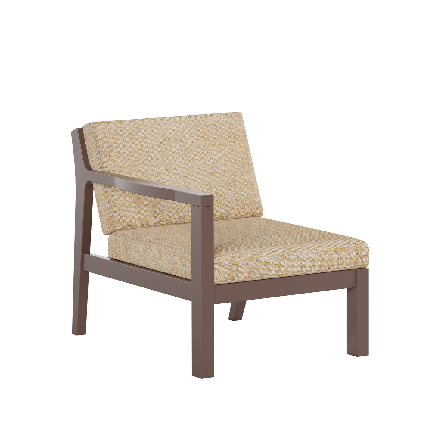 Polybird P102 Breeze Deep Seat Sectional Piece Right Chair - LEAD TIME TO SHIP 5 BUSINESS DAYS OR LESS