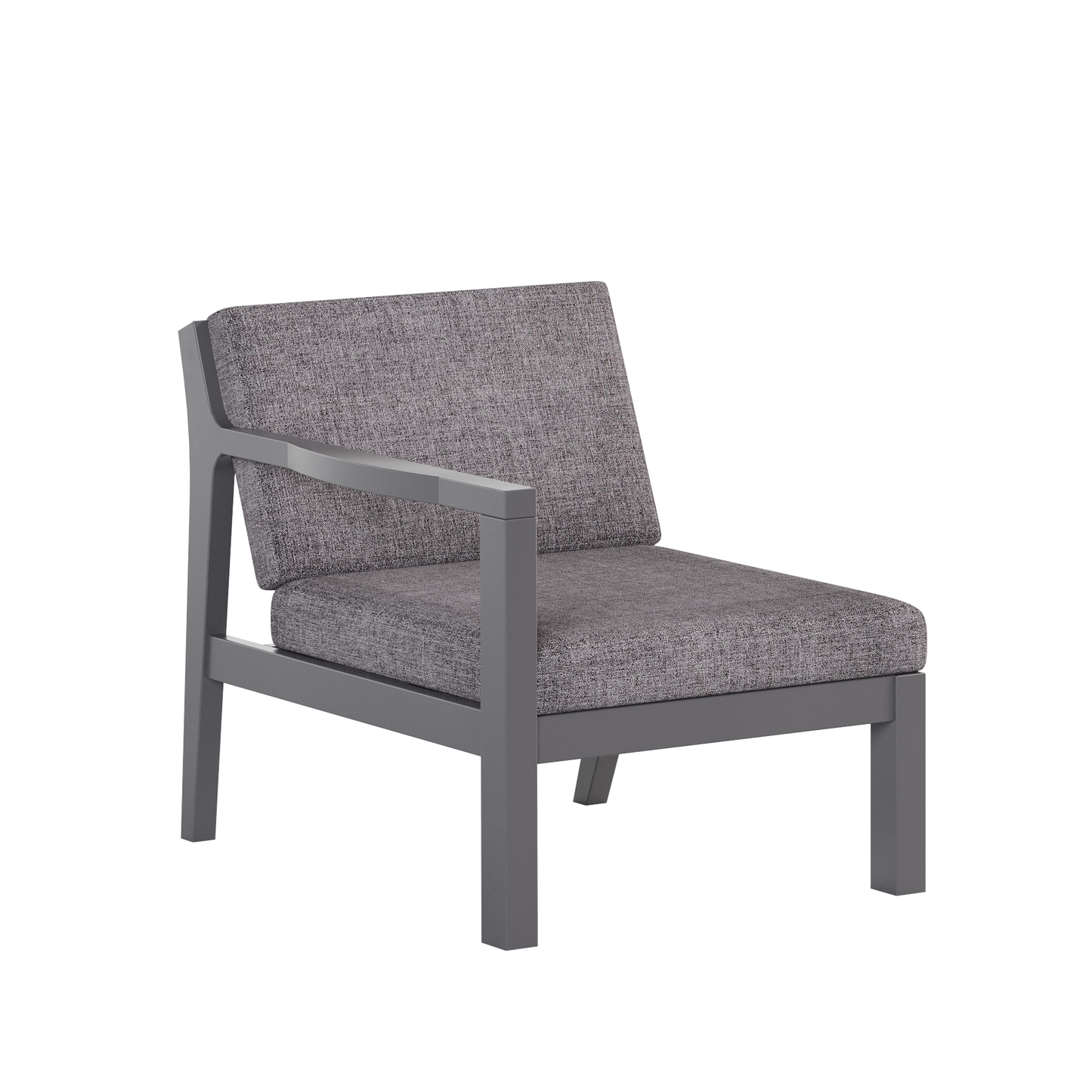 Polybird P102 Breeze Deep Seat Sectional Piece Right Chair - LEAD TIME TO SHIP 5 BUSINESS DAYS OR LESS