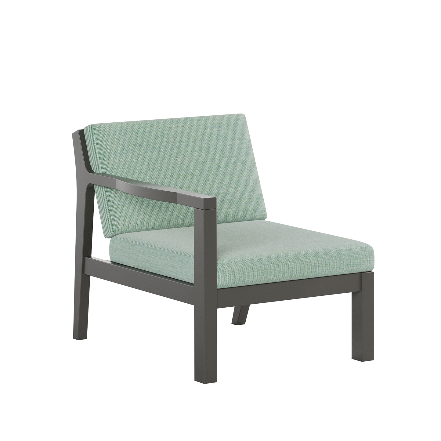 Polybird P102 Breeze Deep Seat Sectional Piece Right Chair - LEAD TIME TO SHIP 5 BUSINESS DAYS OR LESS