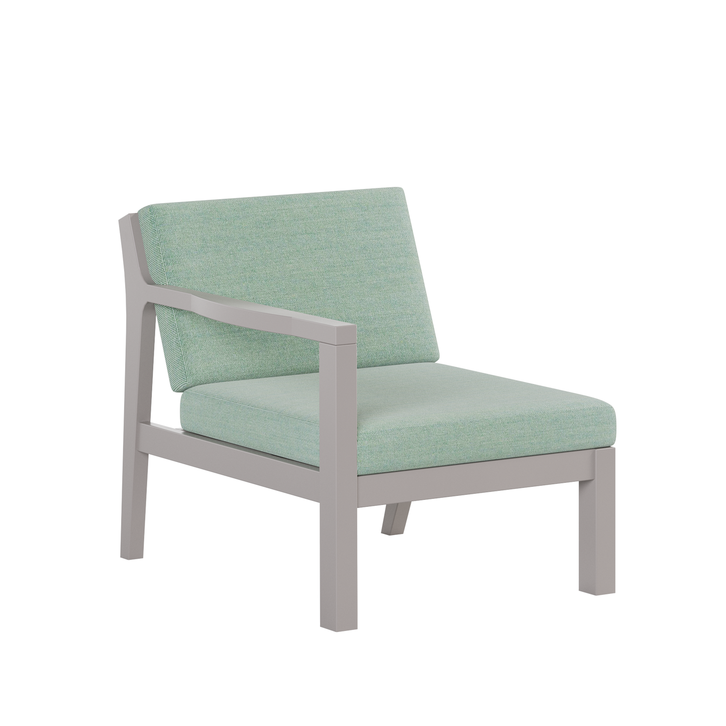 Polybird P102 Breeze Deep Seat Sectional Piece Right Chair - LEAD TIME TO SHIP 5 BUSINESS DAYS OR LESS