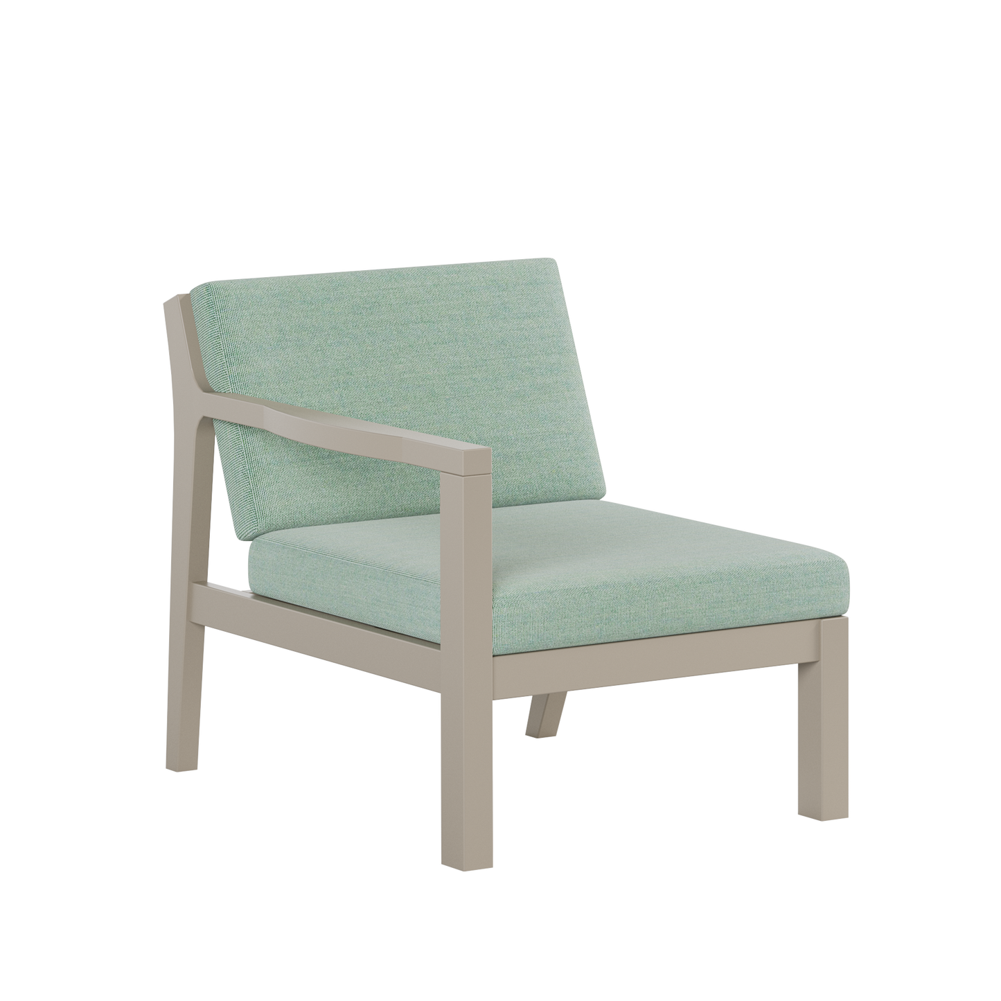 Polybird P102 Breeze Deep Seat Sectional Piece Right Chair - LEAD TIME TO SHIP 5 BUSINESS DAYS OR LESS