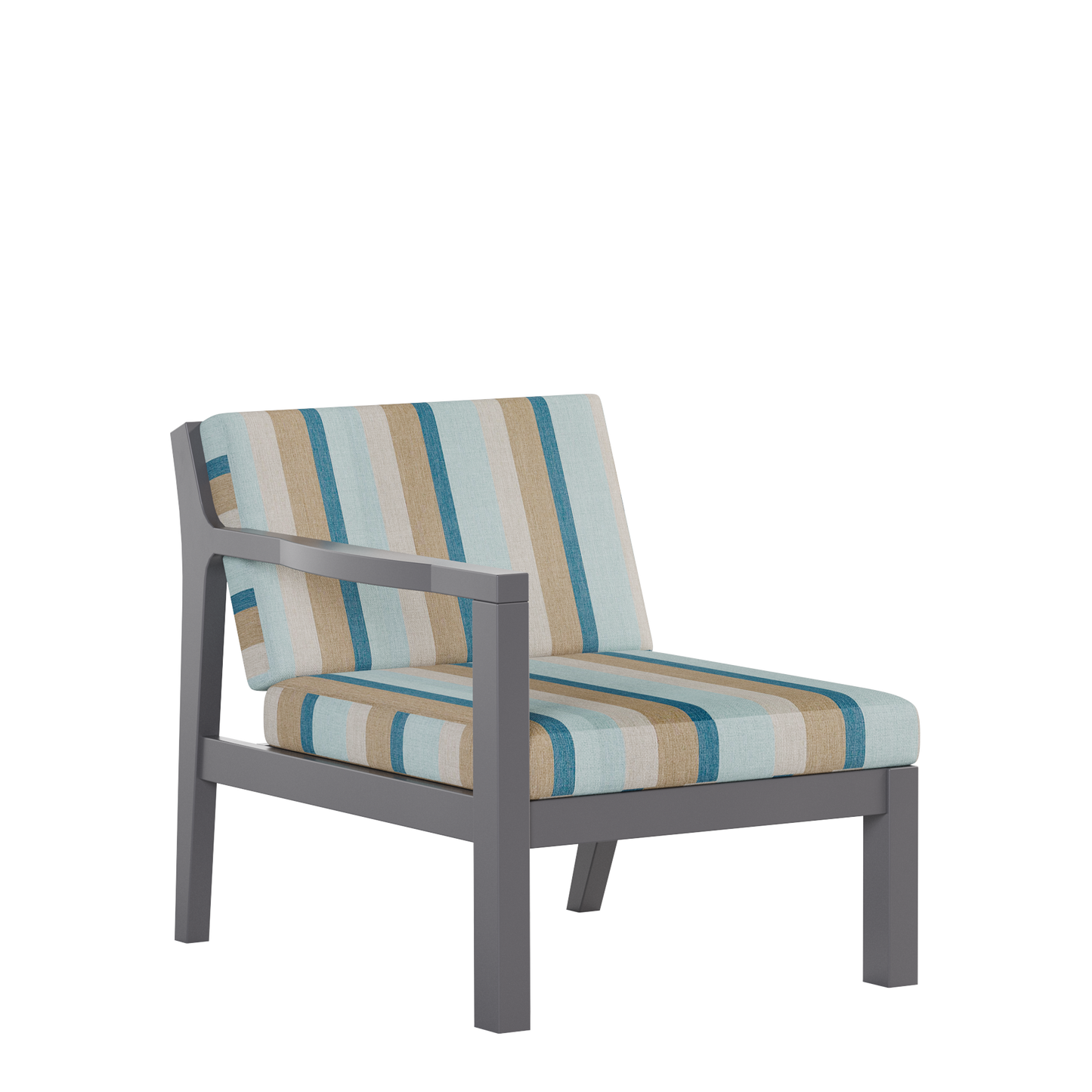 Polybird P102 Breeze Deep Seat Sectional Piece Right Chair - LEAD TIME TO SHIP 5 BUSINESS DAYS OR LESS