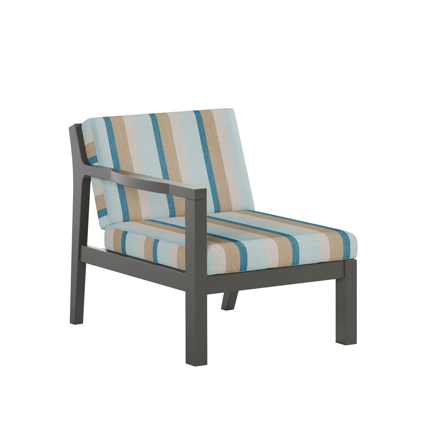 Polybird P102 Breeze Deep Seat Sectional Piece Right Chair - LEAD TIME TO SHIP 5 BUSINESS DAYS OR LESS