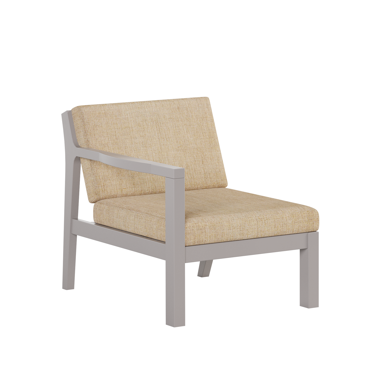 Polybird P102 Breeze Deep Seat Sectional Piece Right Chair - LEAD TIME TO SHIP 5 BUSINESS DAYS OR LESS