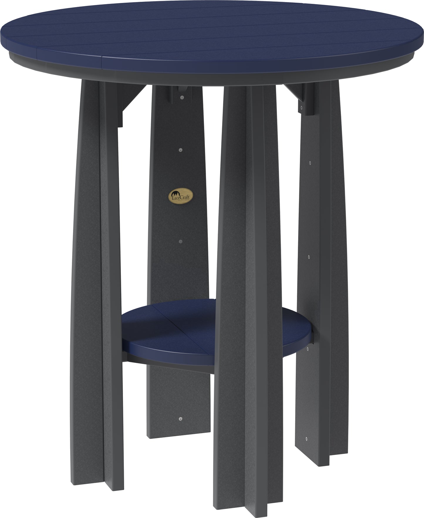 LuxCraft Recycled Plastic Counter Height 36" Balcony Table  - LEAD TIME TO SHIP 7 BUSINESS DAYS OR LESS