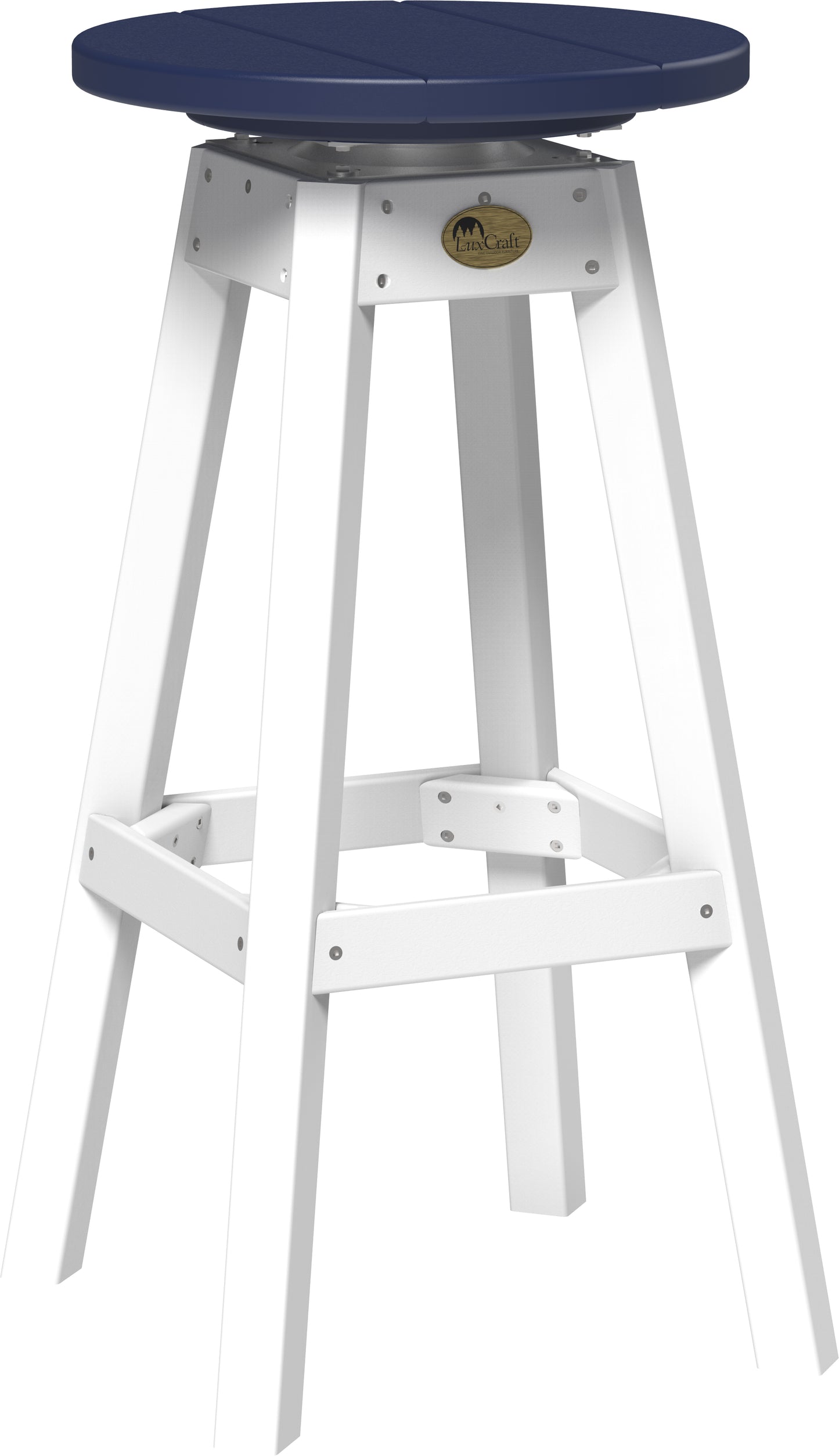 LuxCraft Recycled Plastic Bar Stool - LEAD TIME TO SHIP 3 TO 4 WEEKS