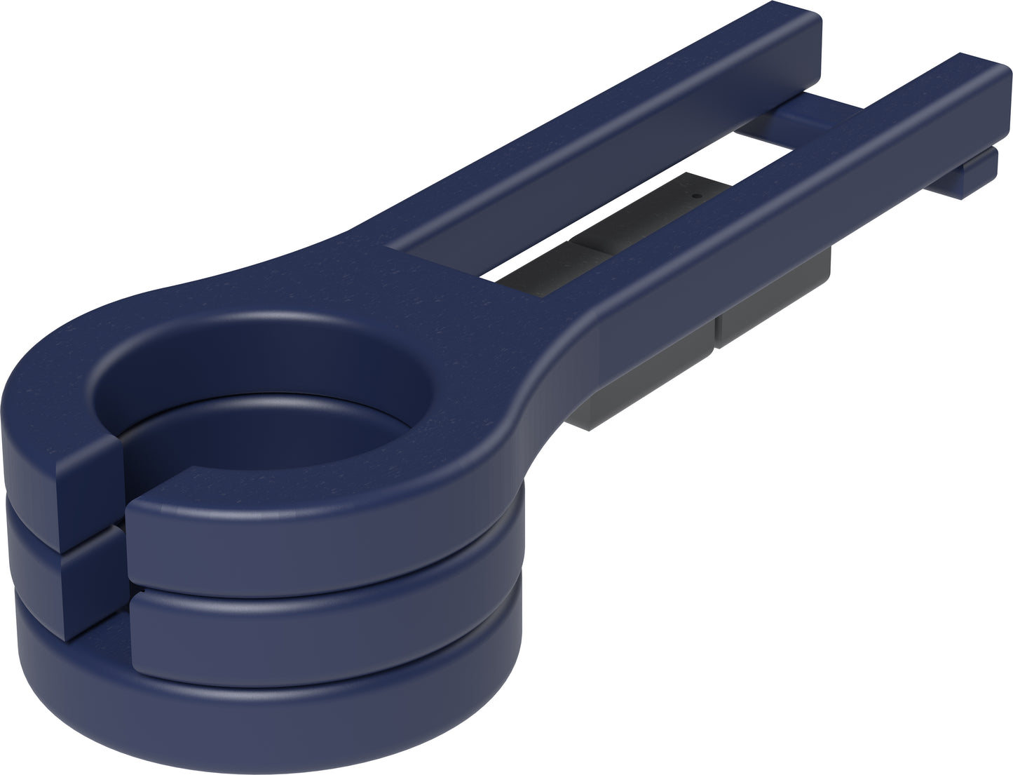 LuxCraft Recycled Plastic Glider Chair Slideout Cup Holder  - LEAD TIME TO SHIP 7 BUSINESS DAYS OR LESS