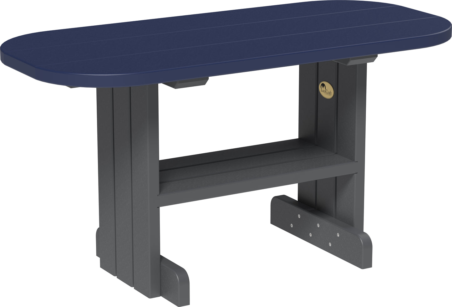 LuxCraft Recycled Plastic Coffee Table  - LEAD TIME TO SHIP 7 BUSINESS DAYS OR LESS