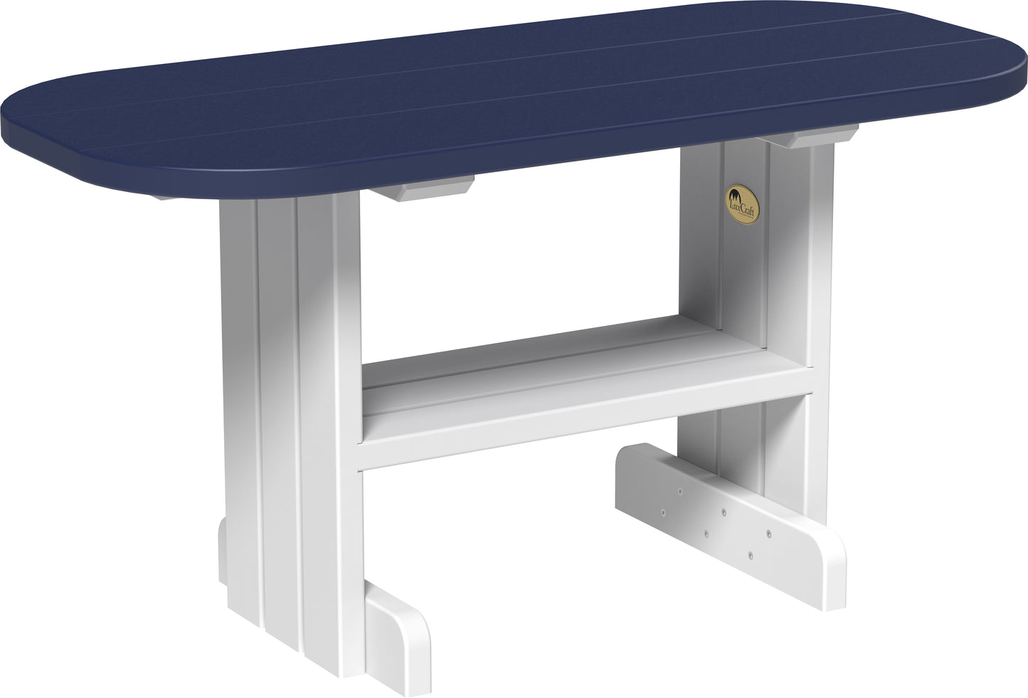 LuxCraft Recycled Plastic Coffee Table  - LEAD TIME TO SHIP 7 BUSINESS DAYS OR LESS