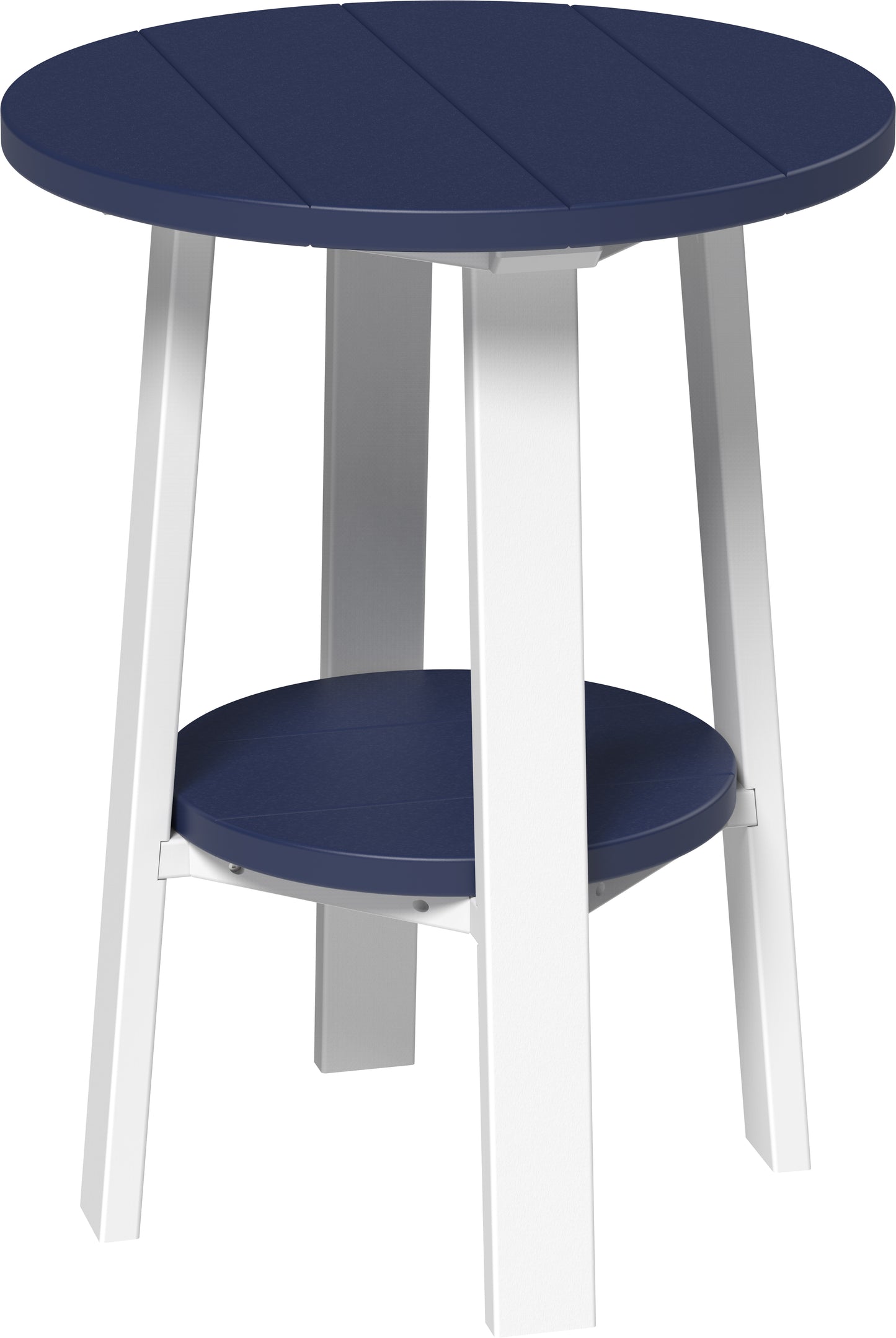 LuxCraft Recycled Plastic 28" High Deluxe End Table (PAIRS W/ COUNTER HEIGHT FURNITURE) - LEAD TIME TO SHIP 7 BUSINESS DAYS OR LESS