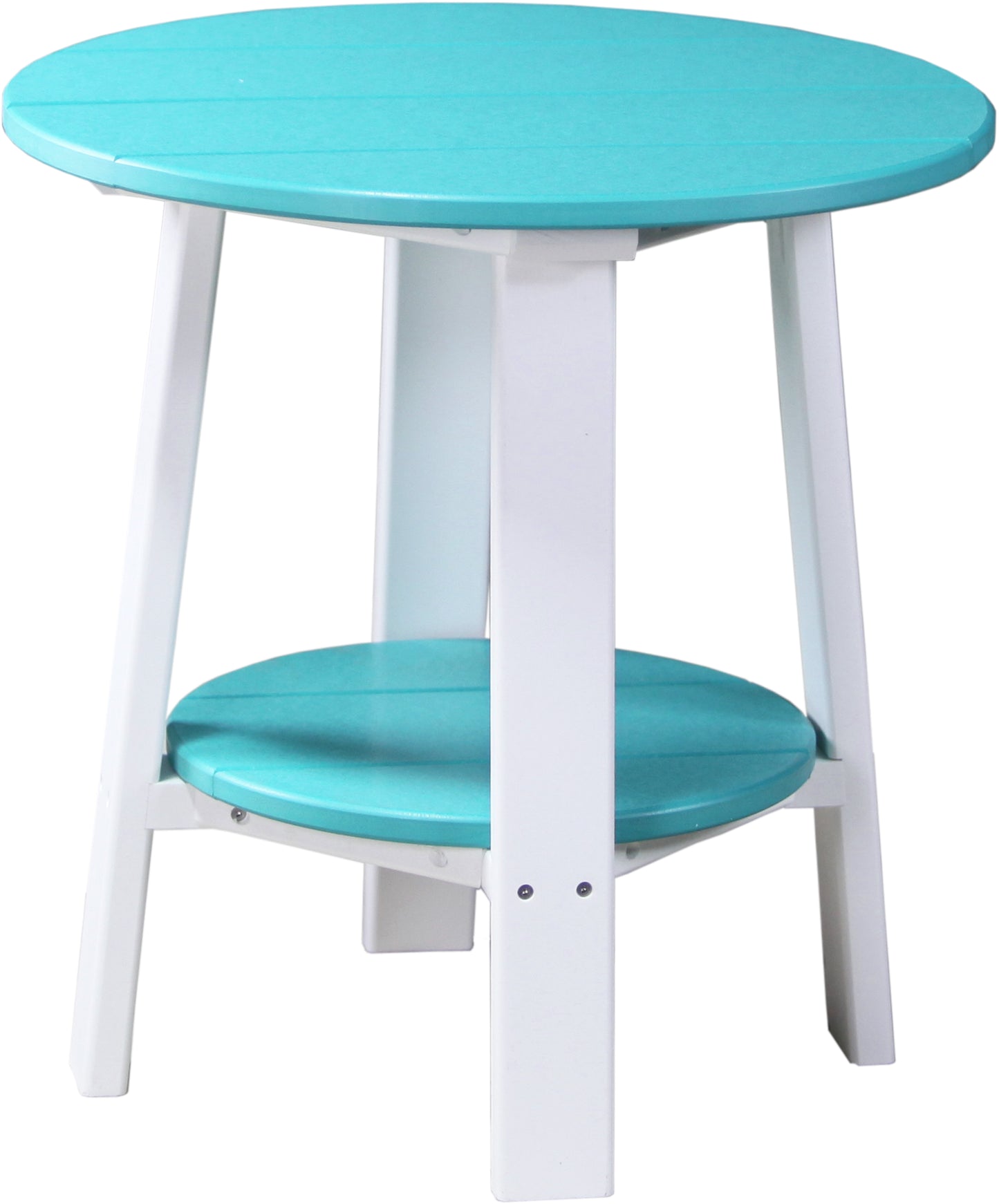 LuxCraft Recycled Plastic 21.5" Deluxe End Table  - LEAD TIME TO SHIP 10 to 12 BUSINESS DAYS