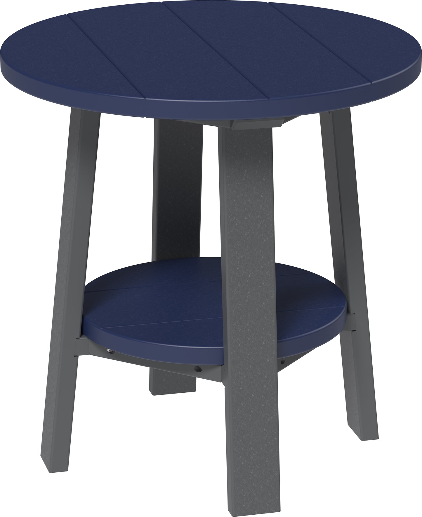 LuxCraft Recycled Plastic 21.5" Deluxe End Table  - LEAD TIME TO SHIP 7 BUSINESS DAYS OR LESS