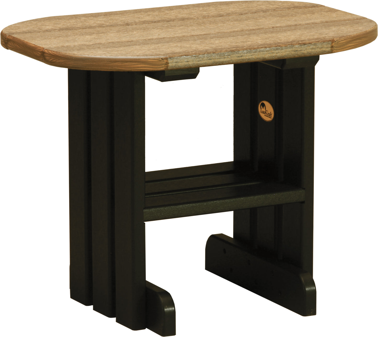 LuxCraft Recycled Plastic End Table  - LEAD TIME TO SHIP 7 BUSINESS DAYS OR LESS