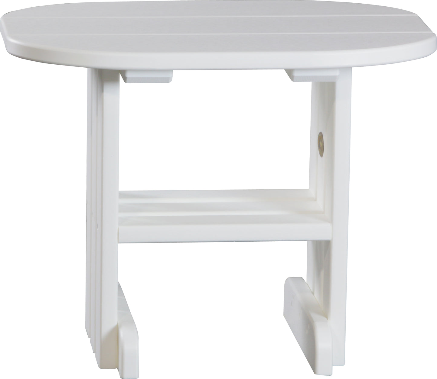 LuxCraft Recycled Plastic End Table  - LEAD TIME TO SHIP 7 BUSINESS DAYS OR LESS