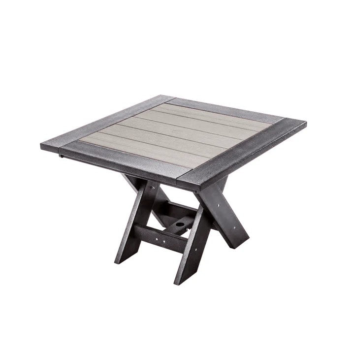 Perfect Choice Furniture Recycled Plastic 42" Stanton Dining Table - LEAD TIME TO SHIP 5 WEEKS OR LESS