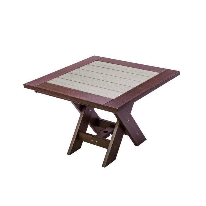Perfect Choice Furniture Recycled Plastic 42" Stanton Dining Table - LEAD TIME TO SHIP 5 WEEKS OR LESS