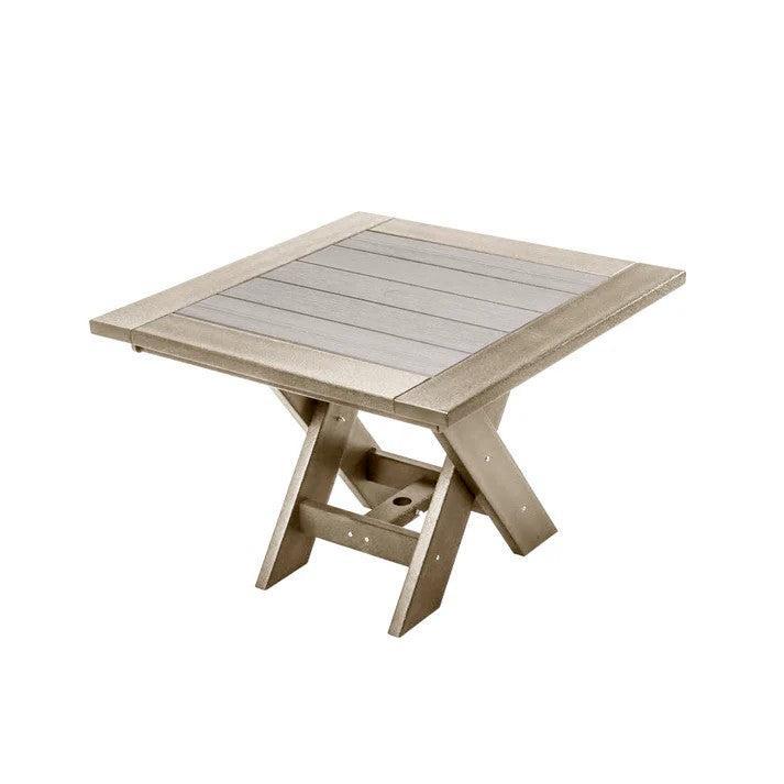 Perfect Choice Furniture Recycled Plastic 42" Stanton Dining Table - LEAD TIME TO SHIP 5 WEEKS OR LESS