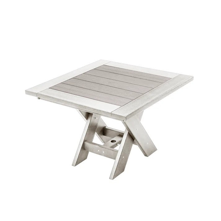 Perfect Choice Furniture Recycled Plastic 42" Stanton Dining Table - LEAD TIME TO SHIP 5 WEEKS OR LESS