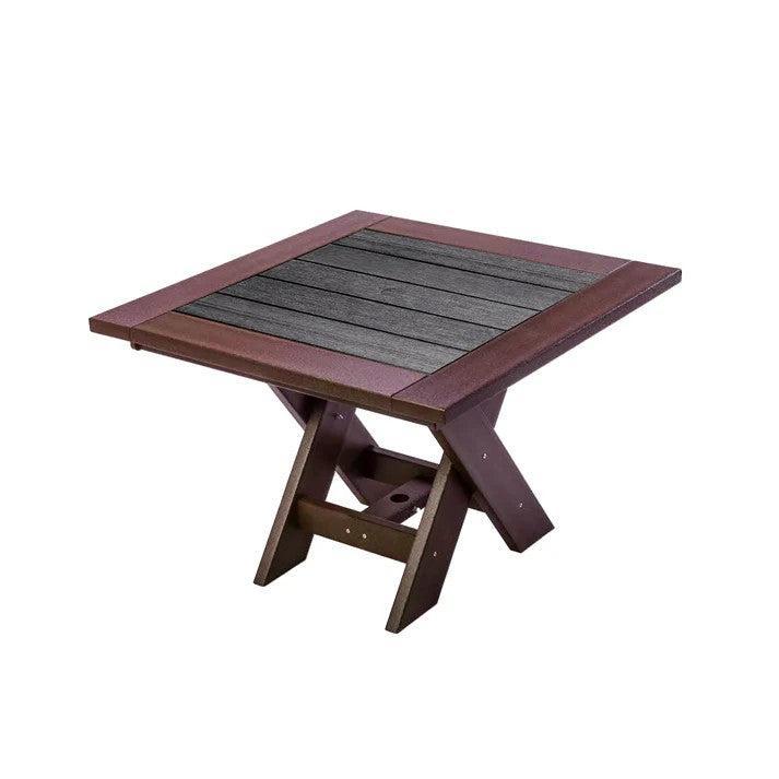Perfect Choice Furniture Recycled Plastic 42" Stanton Dining Table - LEAD TIME TO SHIP 5 WEEKS OR LESS