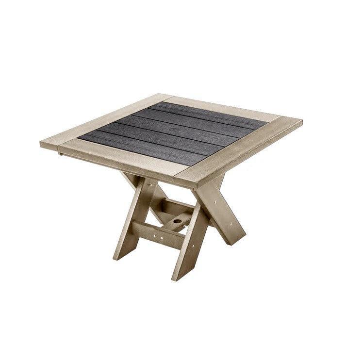 Perfect Choice Furniture Recycled Plastic 42" Stanton Dining Table - LEAD TIME TO SHIP 5 WEEKS OR LESS