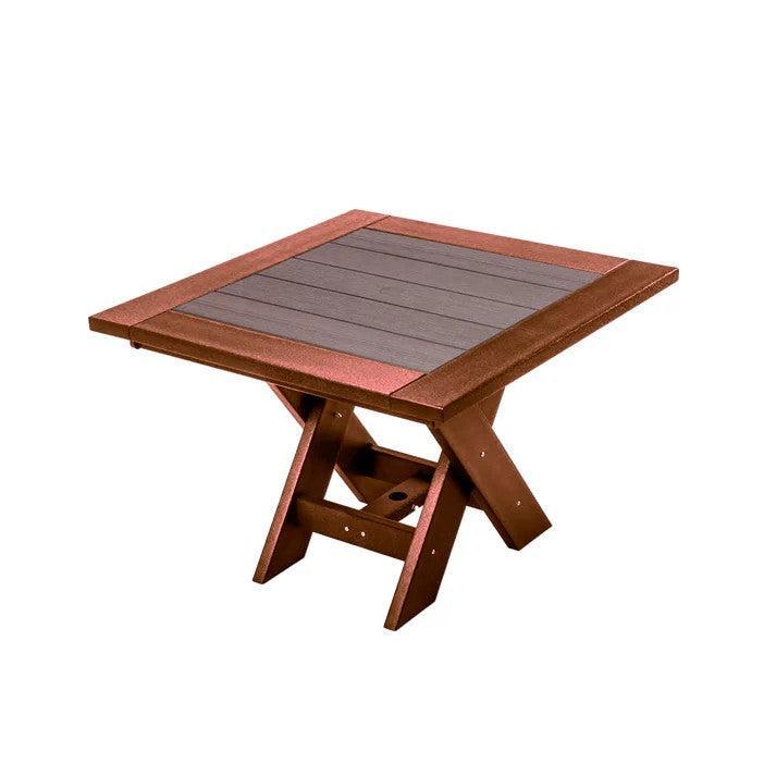 Perfect Choice Furniture Recycled Plastic 42" Stanton Dining Table - LEAD TIME TO SHIP 5 WEEKS OR LESS