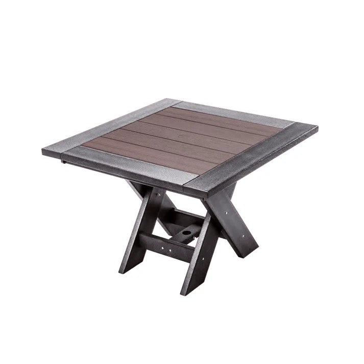 Perfect Choice Furniture Recycled Plastic 42" Stanton Dining Table - LEAD TIME TO SHIP 5 WEEKS OR LESS