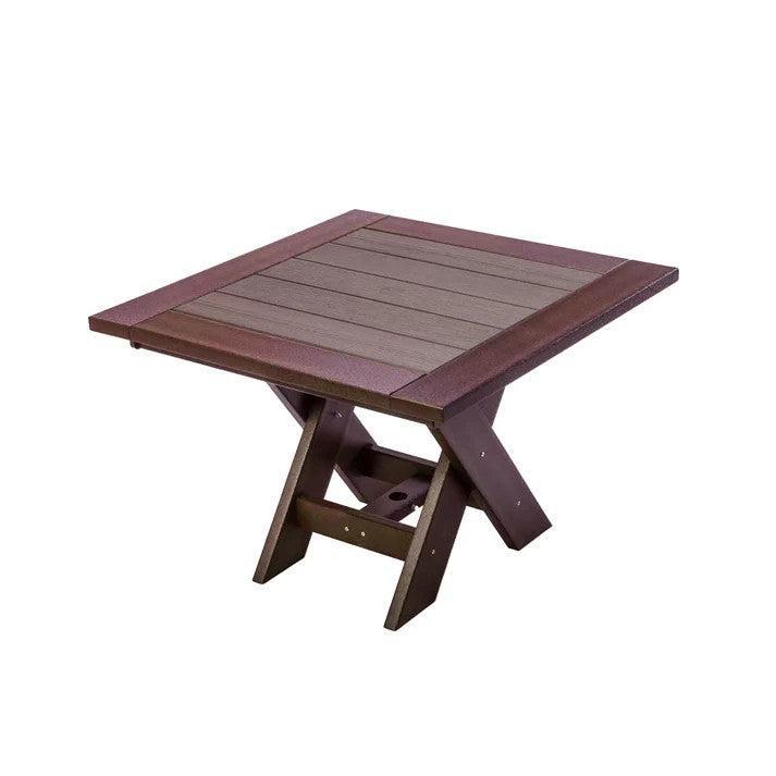 Perfect Choice Furniture Recycled Plastic 42" Stanton Dining Table - LEAD TIME TO SHIP 5 WEEKS OR LESS