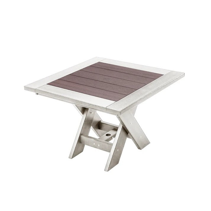 Perfect Choice Furniture Recycled Plastic 42" Stanton Dining Table - LEAD TIME TO SHIP 5 WEEKS OR LESS