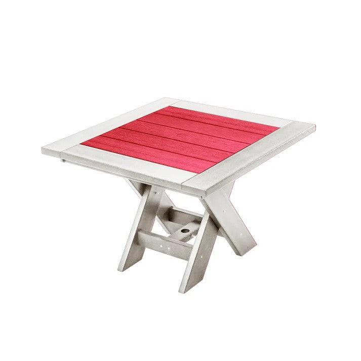 Perfect Choice Furniture Recycled Plastic 42" Stanton Dining Table - LEAD TIME TO SHIP 5 WEEKS OR LESS