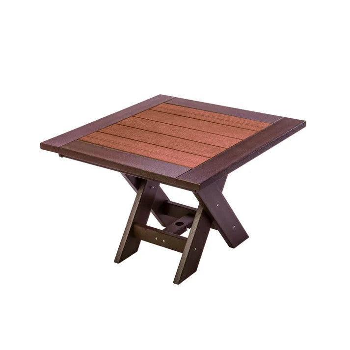 Perfect Choice Furniture Recycled Plastic 42" Stanton Dining Table - LEAD TIME TO SHIP 5 WEEKS OR LESS
