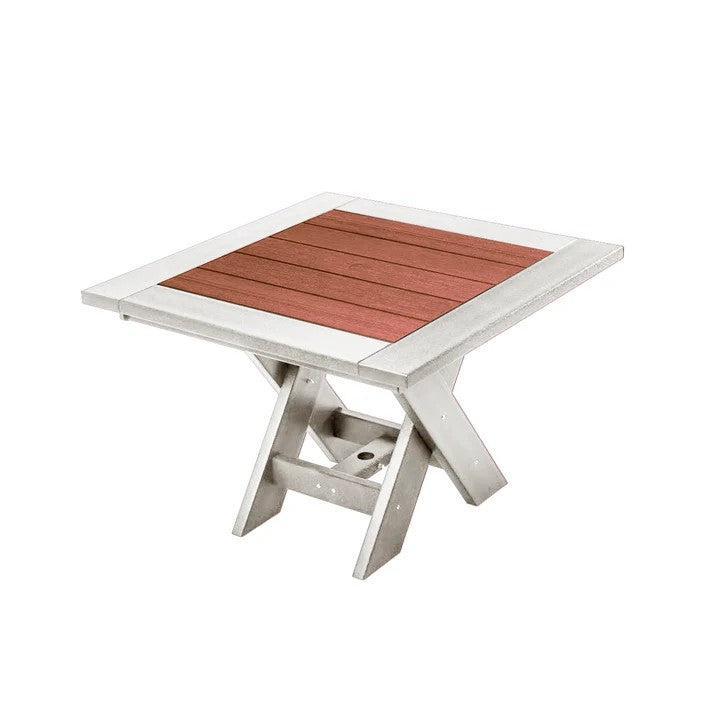 Perfect Choice Furniture Recycled Plastic 42" Stanton Dining Table - LEAD TIME TO SHIP 5 WEEKS OR LESS