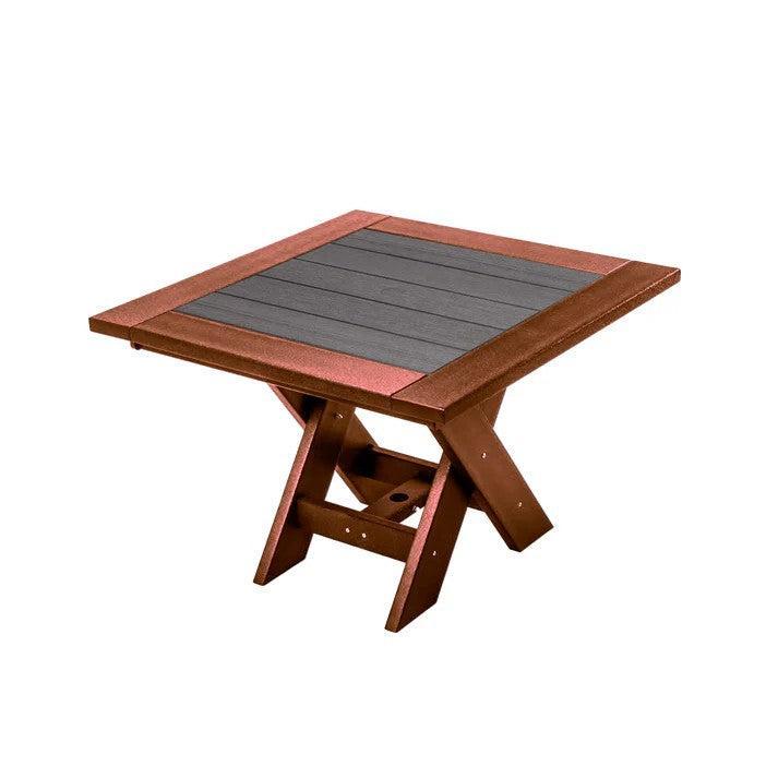 Perfect Choice Furniture Recycled Plastic 42" Stanton Dining Table - LEAD TIME TO SHIP 5 WEEKS OR LESS