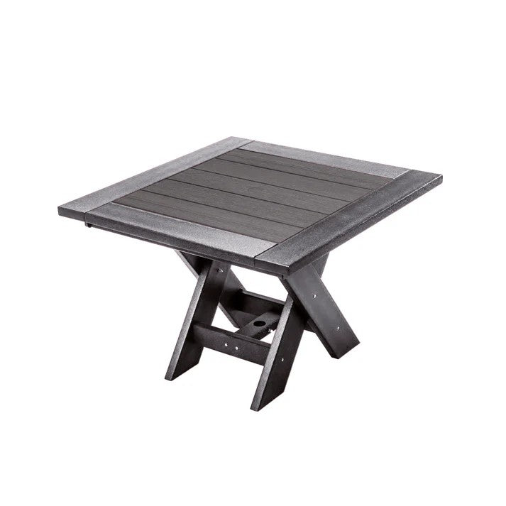 Perfect Choice Furniture Recycled Plastic 42" Stanton Dining Table - LEAD TIME TO SHIP 5 WEEKS OR LESS